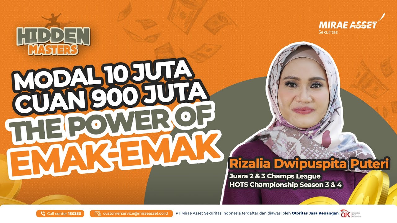 Kisah Sukses Ibu Rumah Tangga Profit 130 Juta Sehari | Rizalia Dwi | Hidden Masters Winner Special