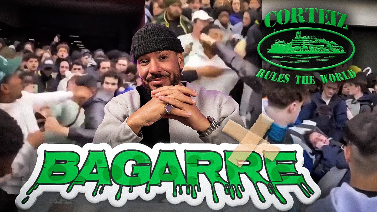 BAGARRE À PARIS 🥊🗼POUR LA CORTEIZ X NIKE AIR MAX 95 🤯📛