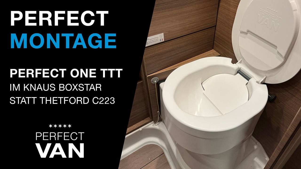 Perfect Van 🚐 Trockentrenntoilette 🚽 Einbau 🛠️ Ersatz der Thetford C220 im Knaus Boxstar 🚽🚐