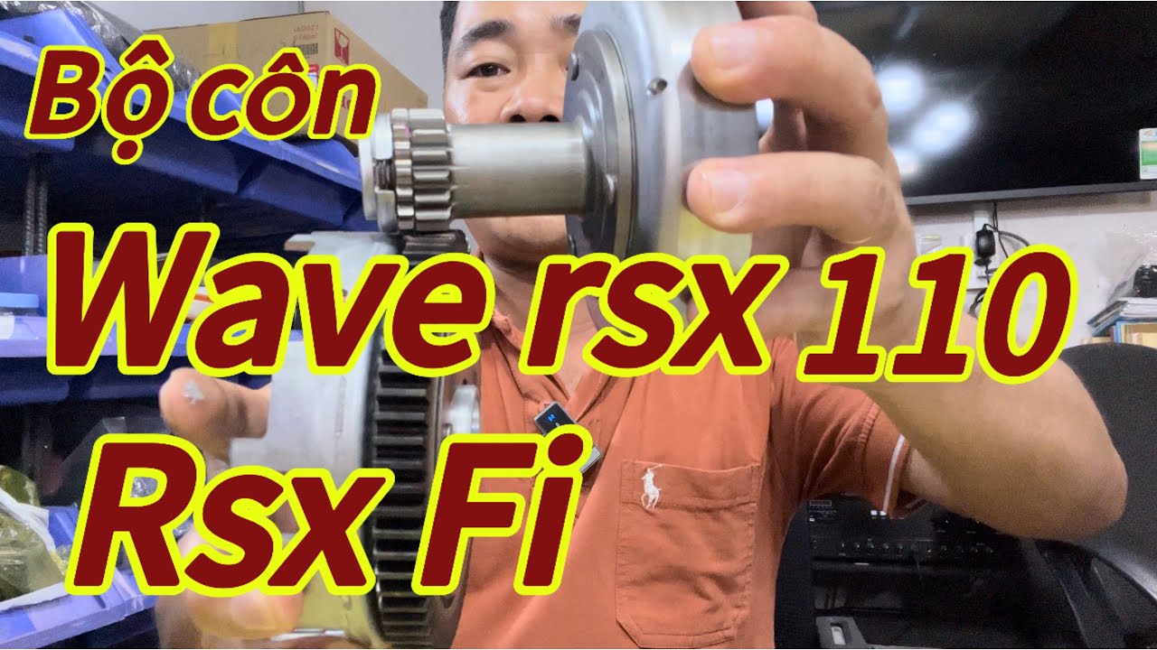 Giới thiệu bộ côn xe wave Rsx 110, rsx fi 110 | phụ Tùng Honda chính hãng