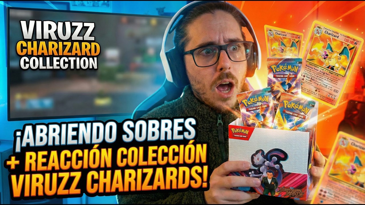 😱 NO ME LO CREO… El AMIGO de Viruzz Tiene la Mejor Colección de CHARIZARD