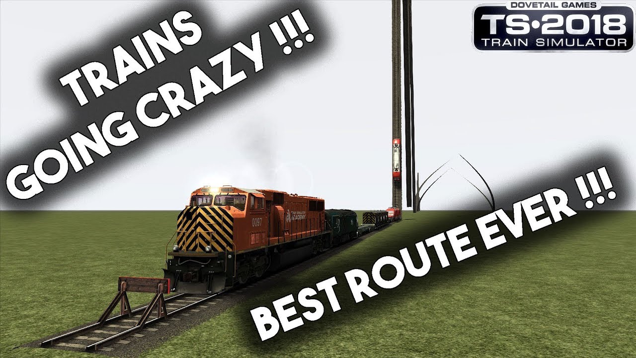 Train Simulator 2018: Best Route Ever!!!