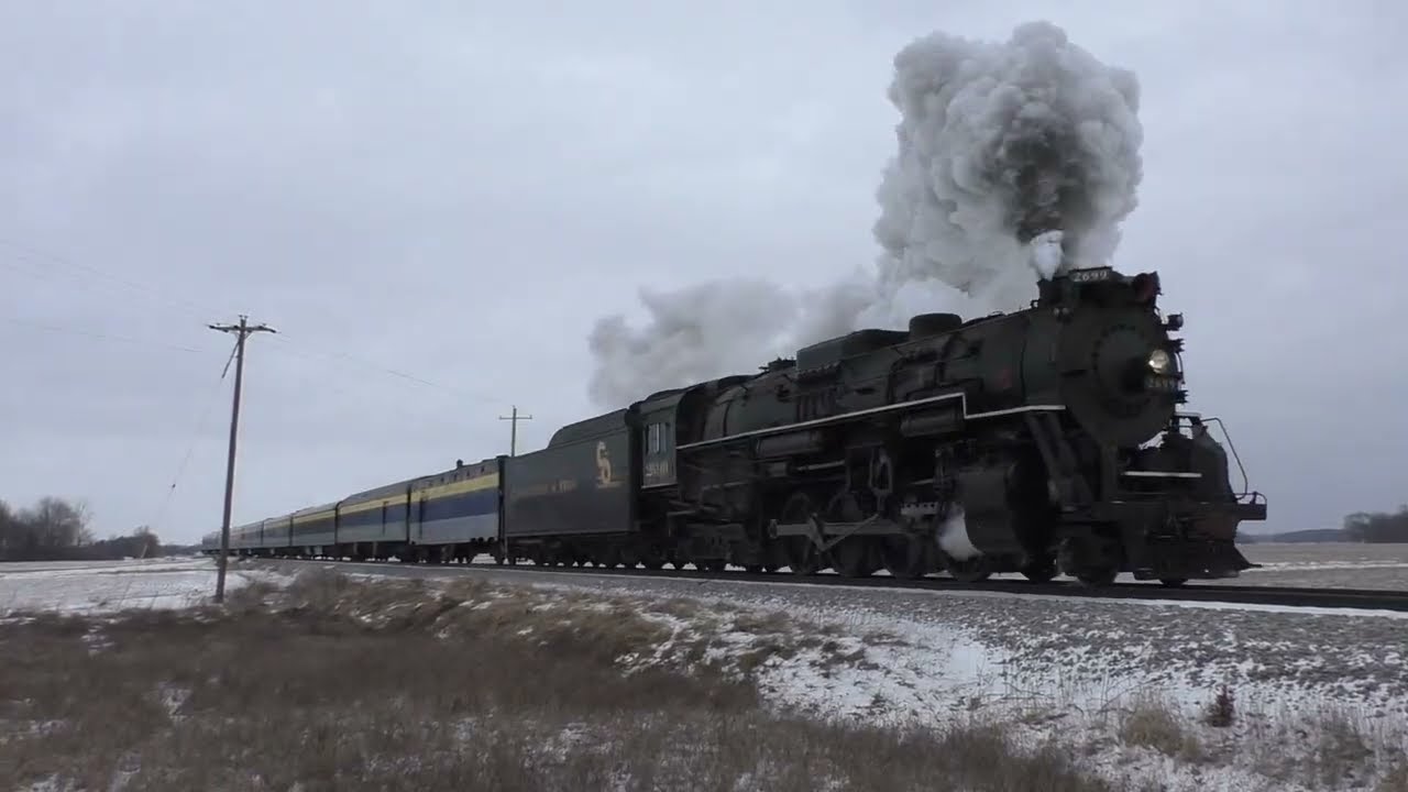 Chesapeake & Ohio 2699 (Pere Marquette 1225) Thunder along the Mainline