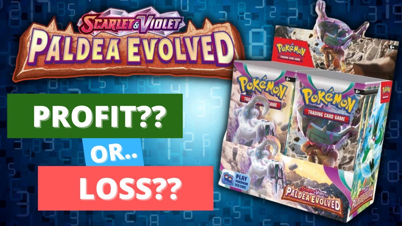 Can you make money opening Pokemon? Paldea Evolved Booster Box Profit OR Loss