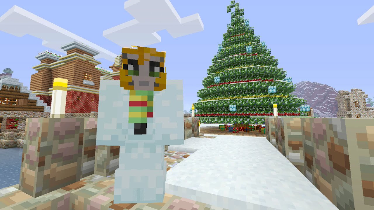 Minecraft Xbox - Festive World - Music Disc Hunt - Part 1