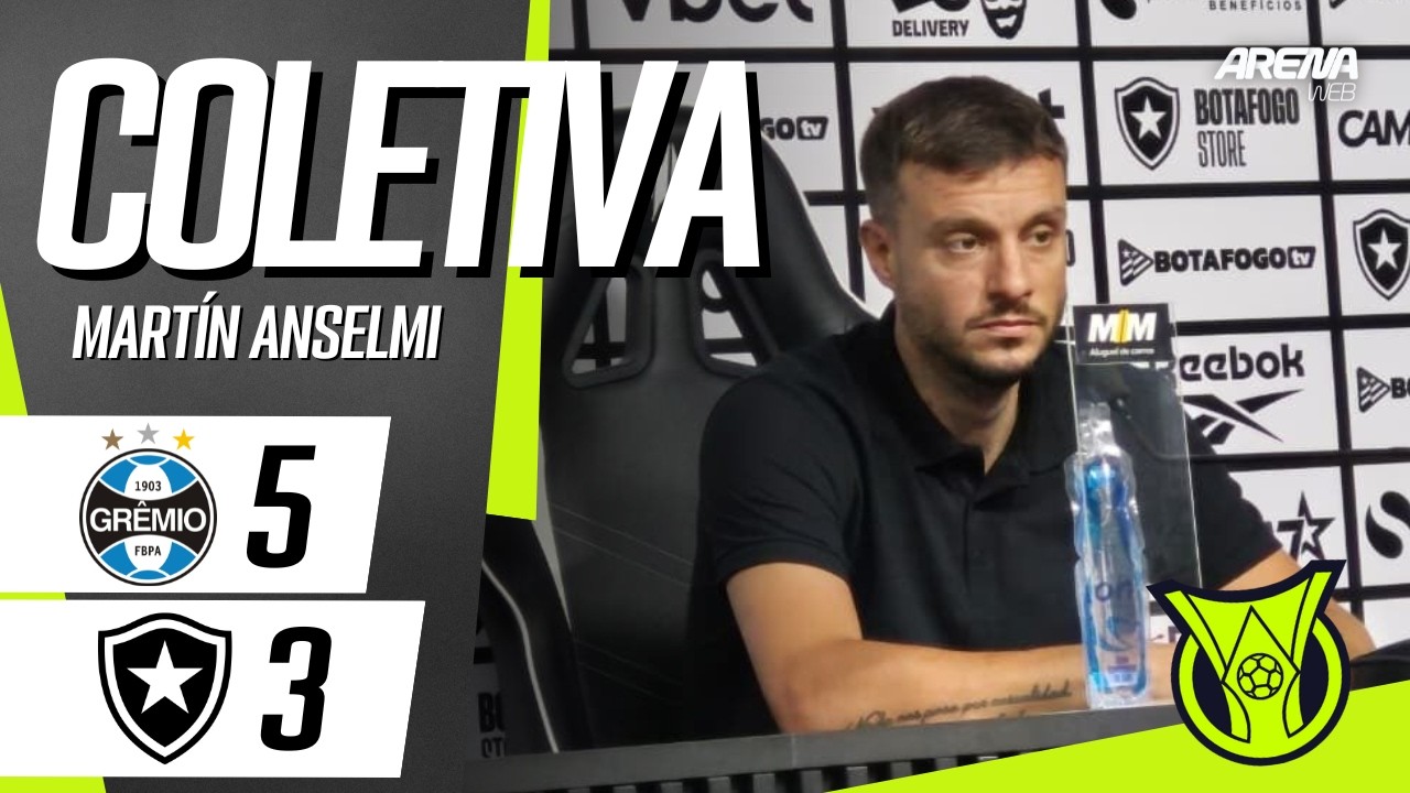 COLETIVA MARTIN ANSELMI | AO VIVO | Grêmio x Botafogo - Brasileirão 2026