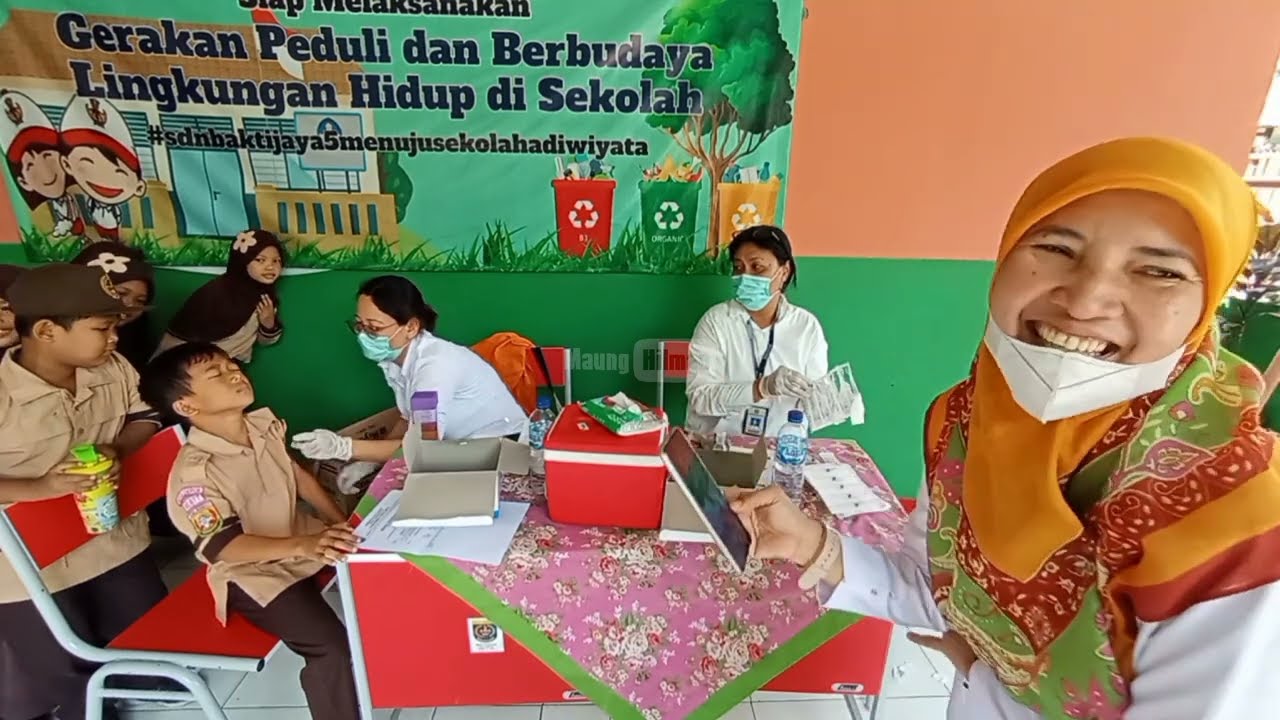 SUDAH TIDAK TAKUT LAGI KELAS 2 UNTUK DI SUNTIK IMUNISASI | PART 2