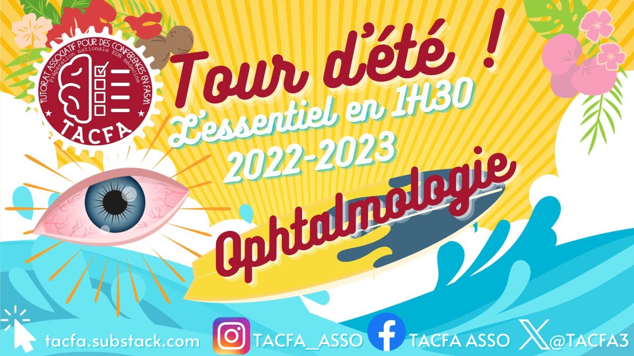 Tour d'été 2023 - Ophtalmologie