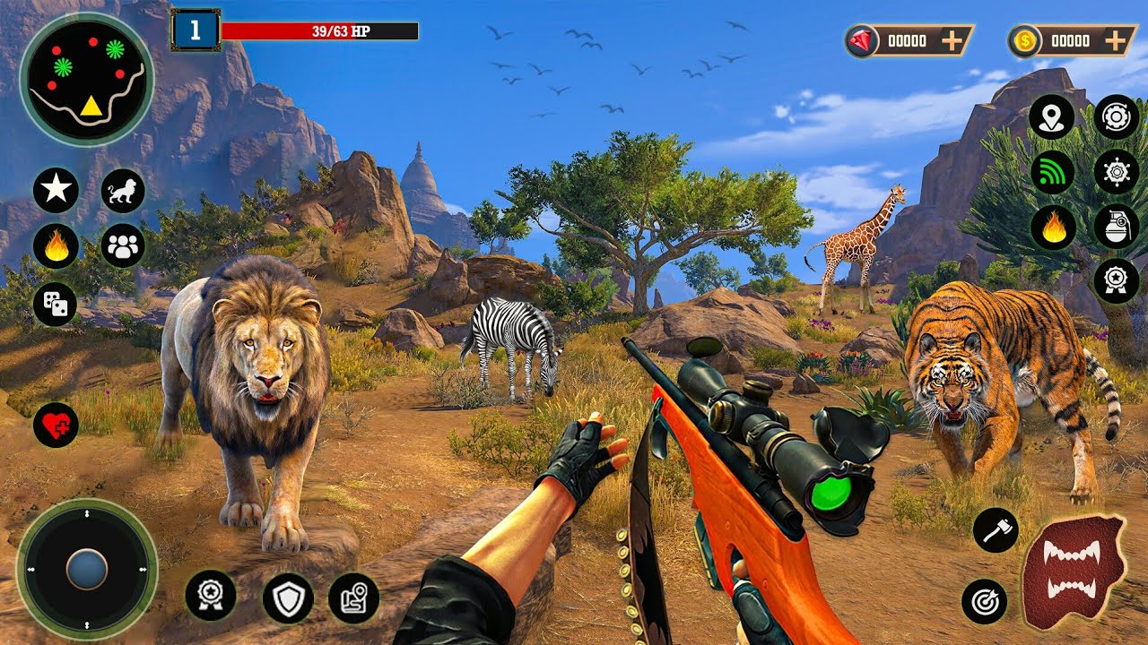 American Marksman Rifle | Extreme Animal Hunt in USA Forest