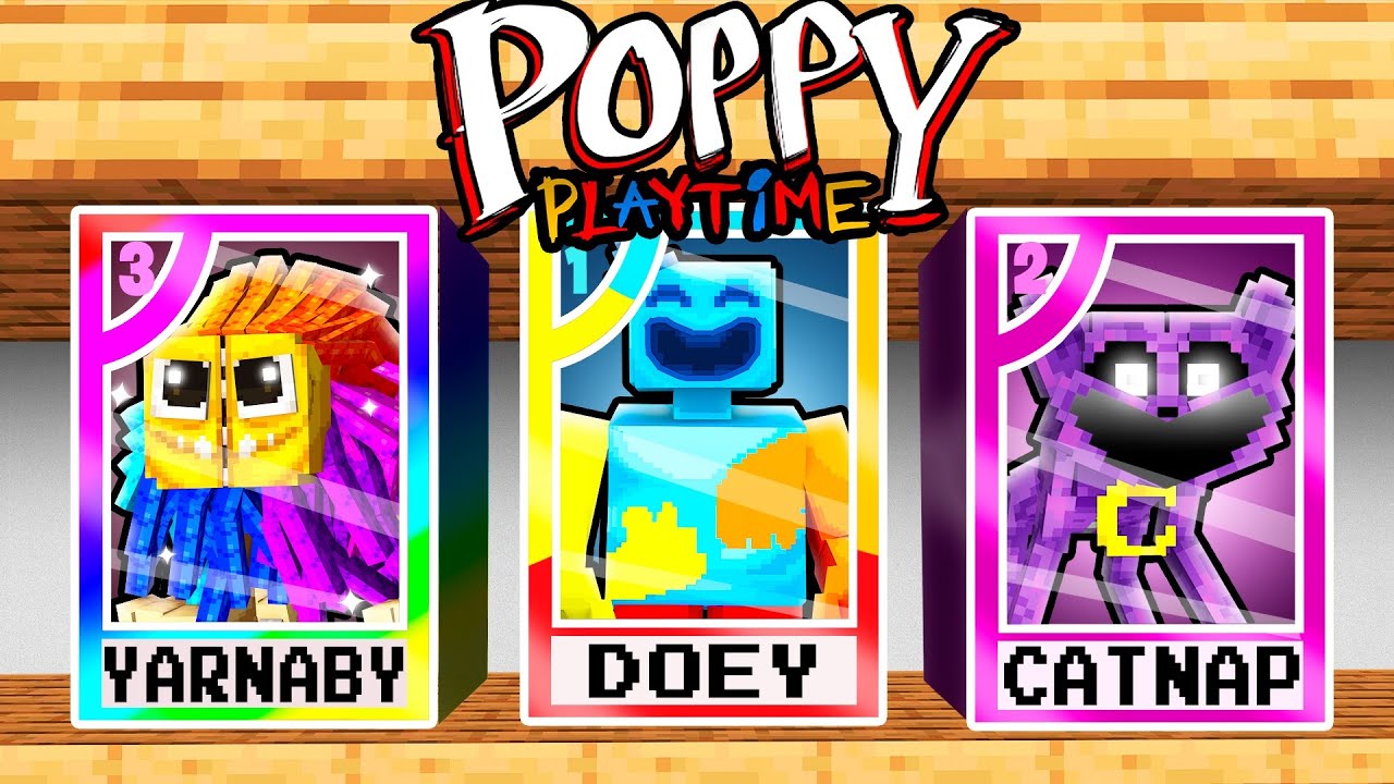 Becoming POPPY PLAYTIME TOYS in Minecraft!