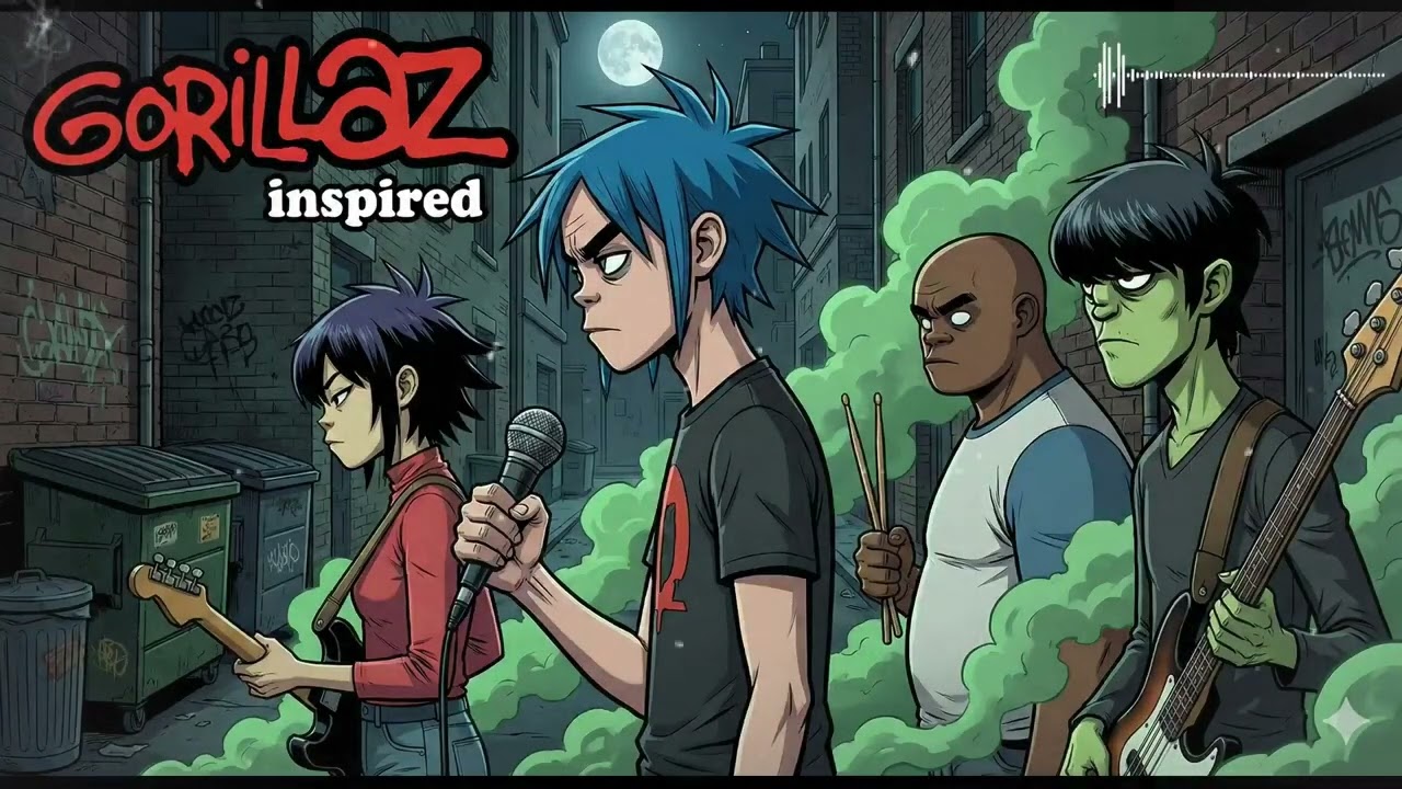 Kill Bill [UNDERGROUND] – Psycho Album REBOUND – Gorillaz Inspired AI Remix | Trip-Hop, Alt Hip-Hop