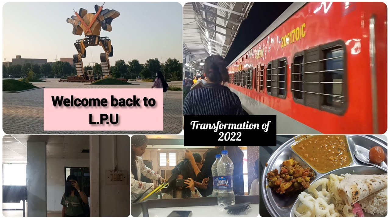 Journey to Lovely Professional University part2 | Glow Up transformation |Mess food | tuck-shop |LPU
