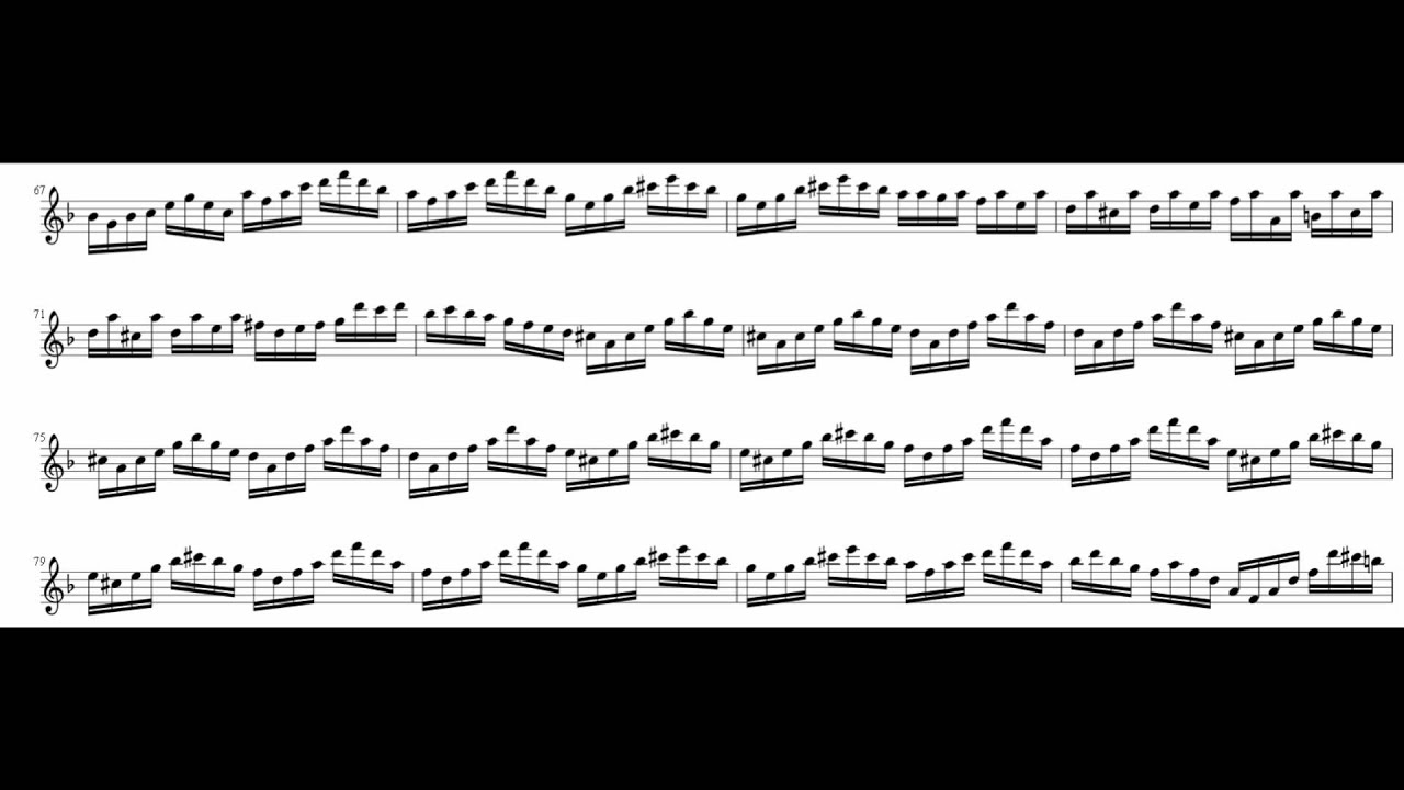J. S. Bach, Toccata und Fugue in d minor, for recorder (2a)