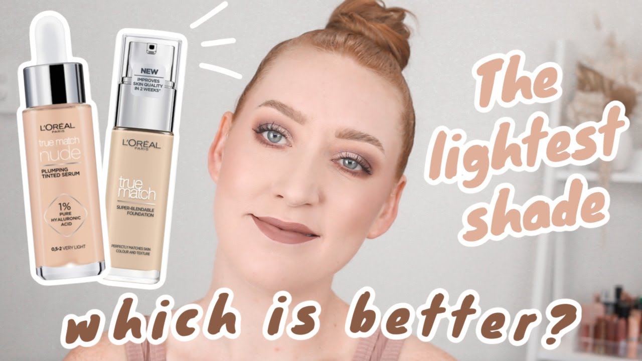 Обзор тональной основы L'oreal True Match Nude Serum + Демонстрация + Сравнение свотчей. Оттенок ...