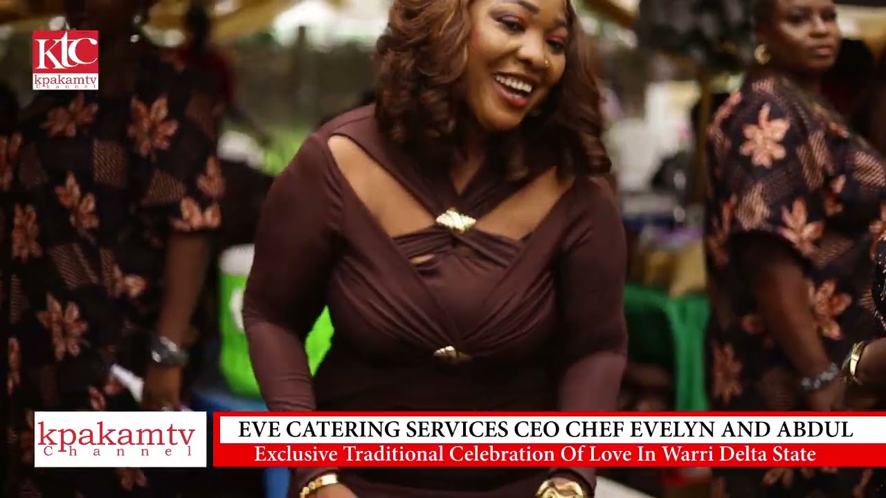 Kpakamtv Upload: Exclusive Video Highlights from the Traditional Marriage of Chef Evelyn and Abdul