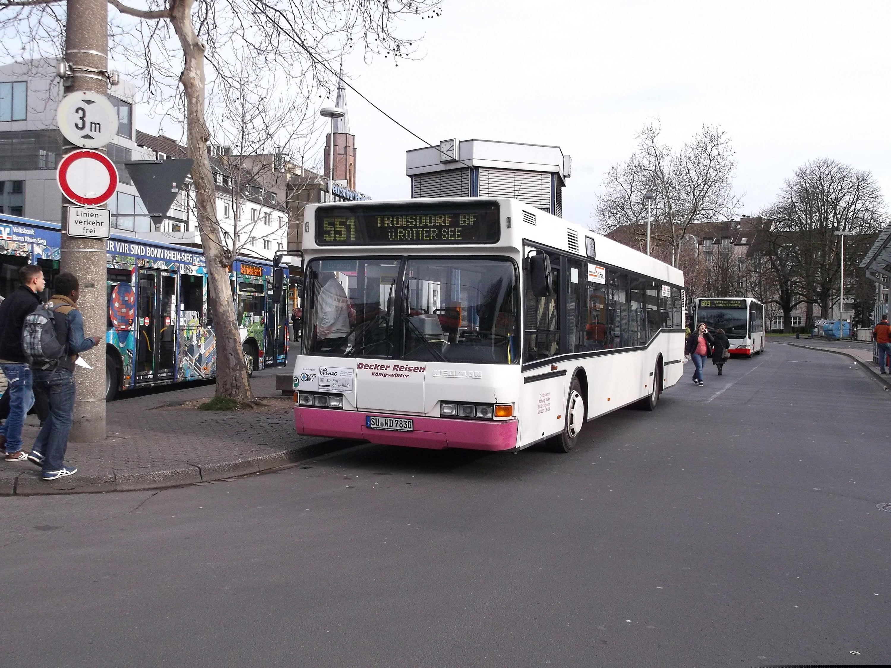 [Sound] Bus Neoplan N 4016 der Fa Decker Reisen GbR