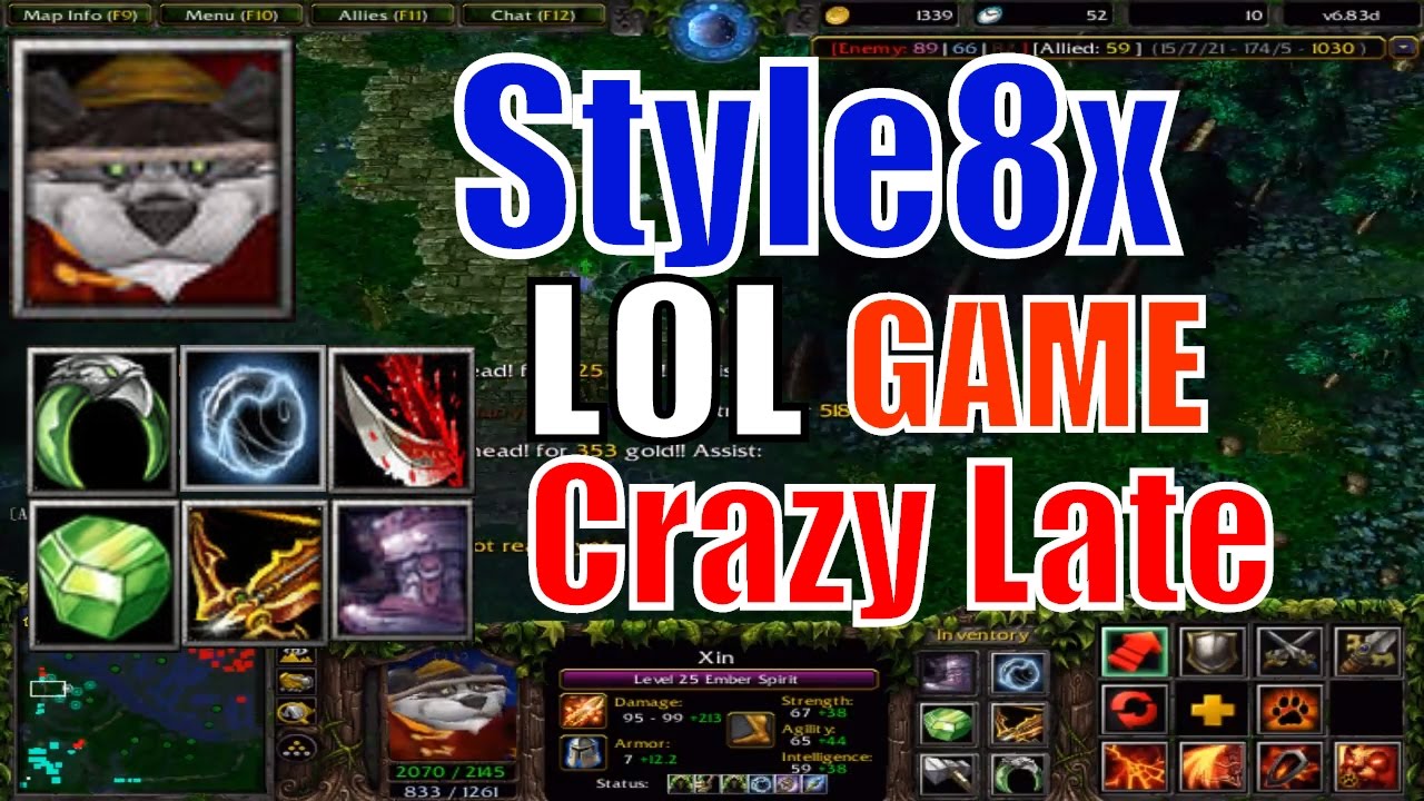 DotA 1 Ember Spirit Best Carry WTF Game-DotA 6.83d Style8x