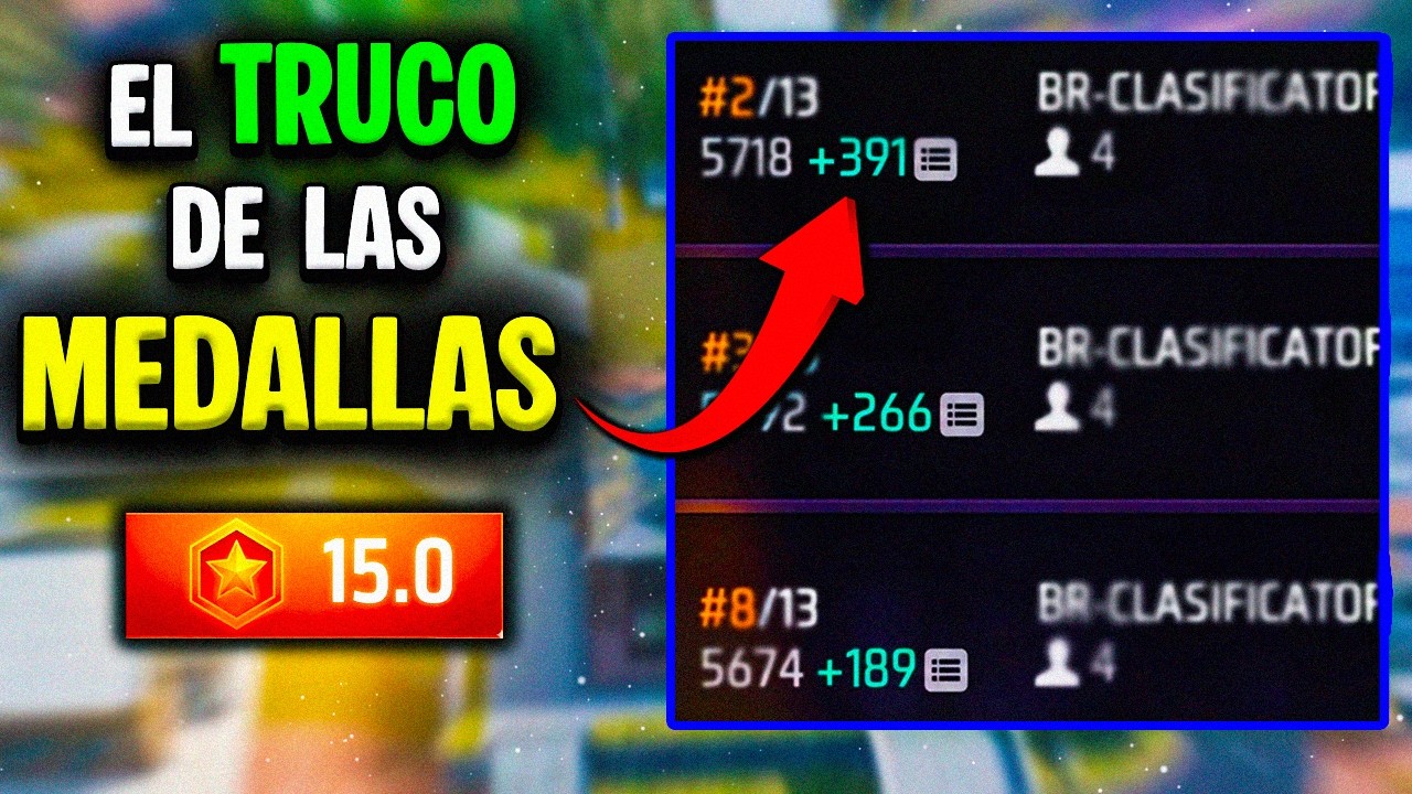🎖️Probé el TRUCO VIRAL para subir +300 Puntos Por Partida y esto pasó...