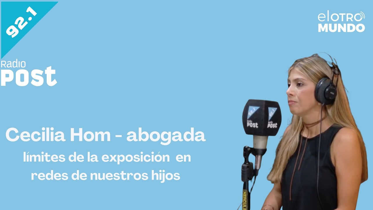 Dra. Cecilia Hom en El Otro Mundo, sobre los límites de la exposición en redes de nuestros hijos.