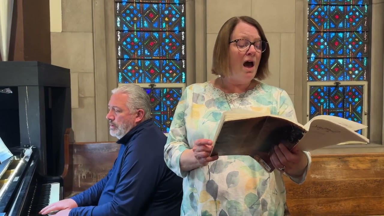 Jerry and Sarah Dorhauer perform at the 2025 National Cancer Prayer Service