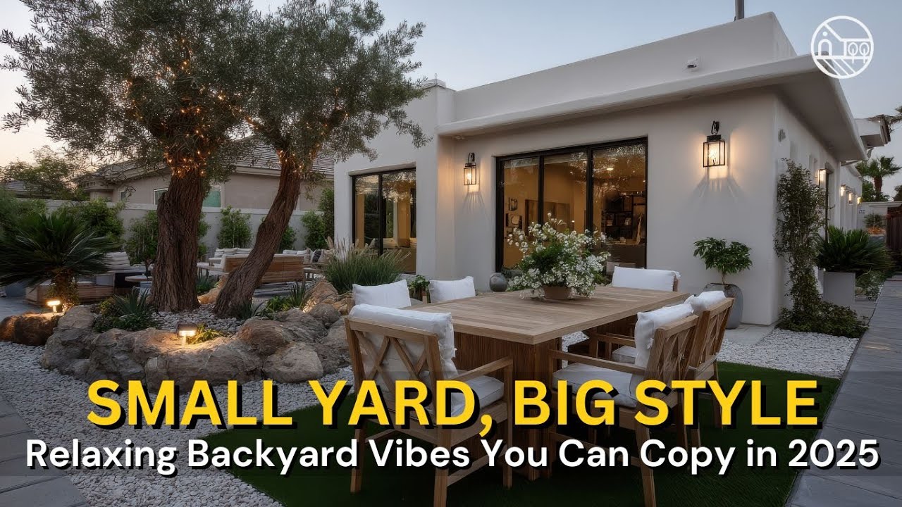 Revamp Your Outdoor Area: How to Create a Relaxing Small Backyard in 2025