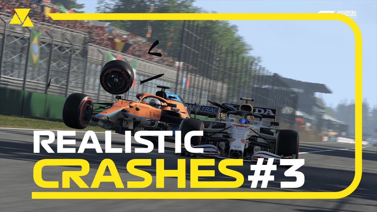F1 2021 | REALISTIC CRASH COMPILATION #3