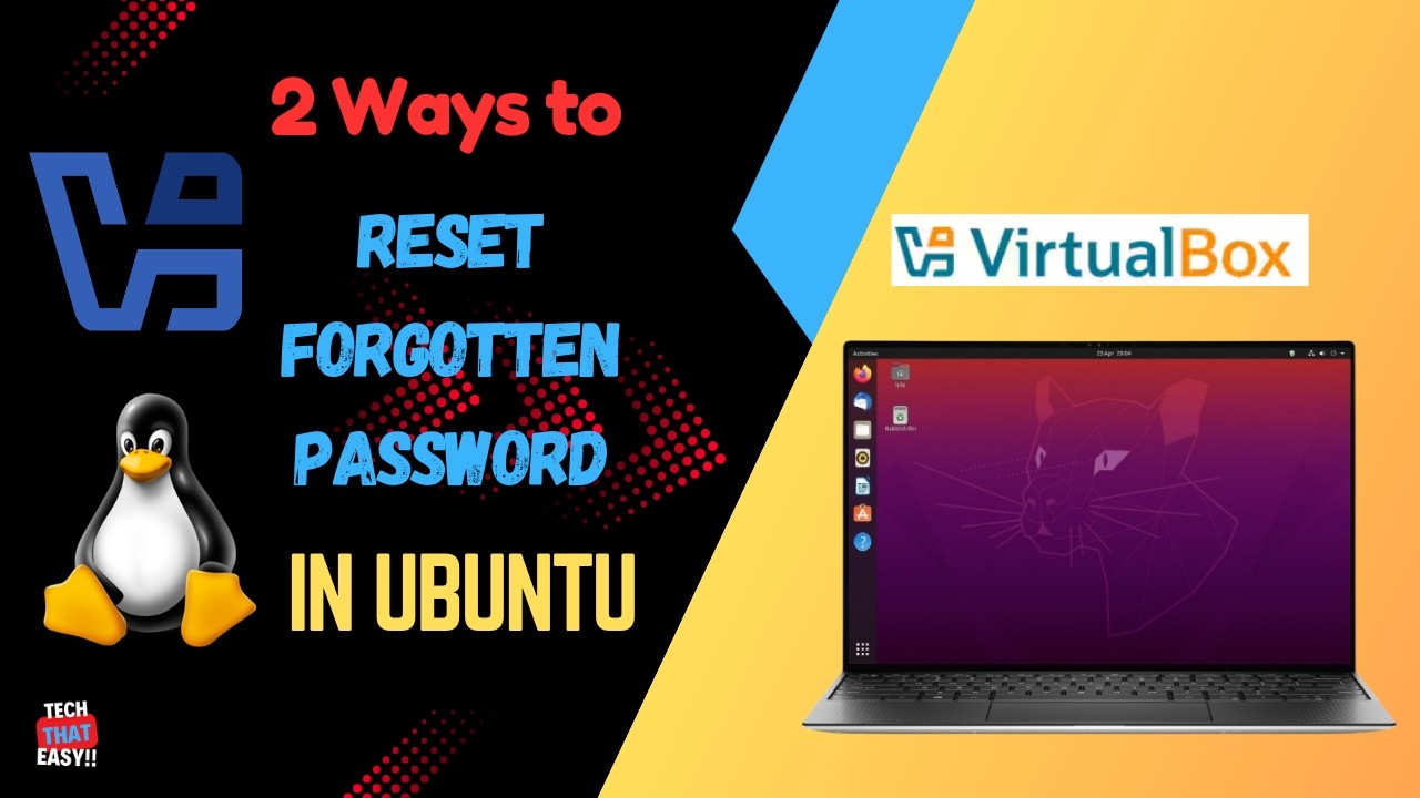 How to Reset Forgotten Root Password in Ubuntu(Linux)