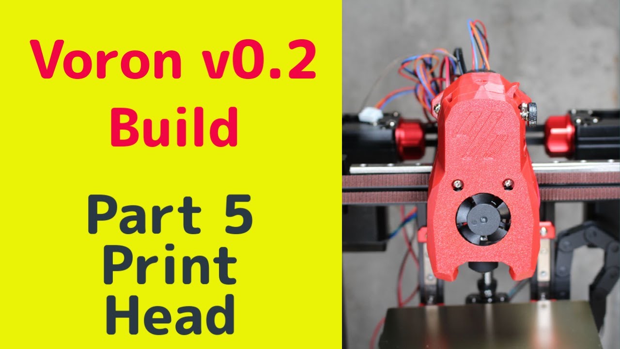 Сборка Siboor Voron V0.2 — Печатная головка — Часть 5