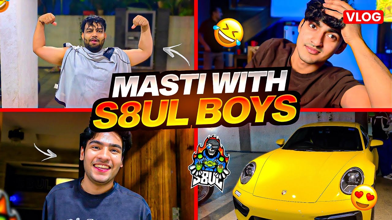 Bgmi Boys Ghar Ja Re Hai Aur Bhot Masti Kari Goblin Ne #funny #s8ul #vlogs 