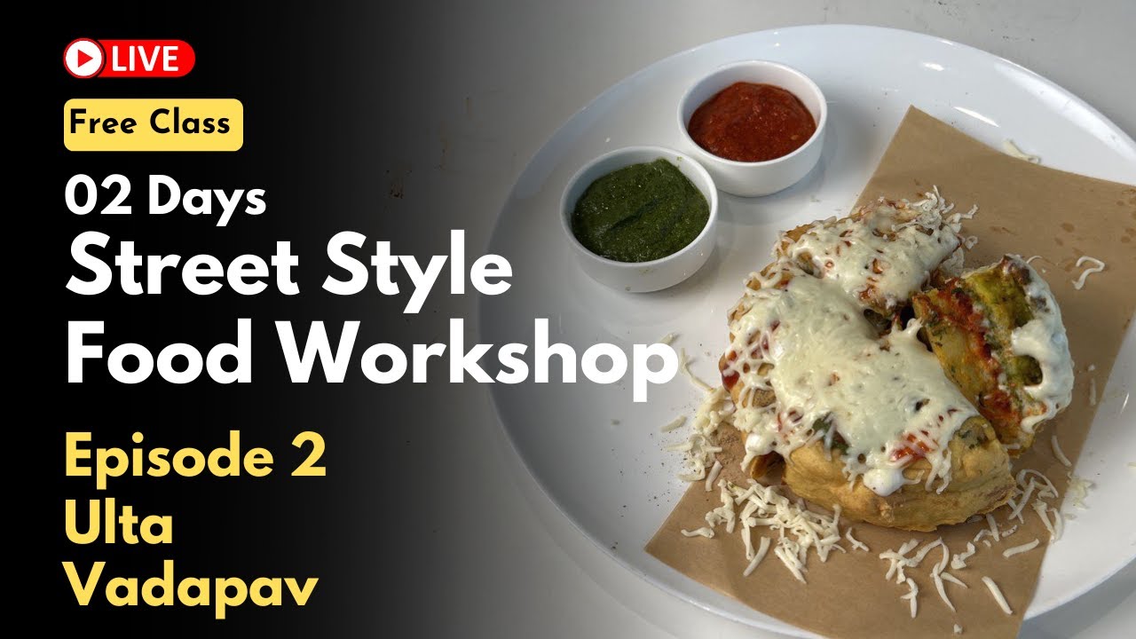 Ulta Vadapav Recipe | Street Style Food Workshop Ep. 2 | फेमस स्ट्रीट फूड उल्टा वडापाव