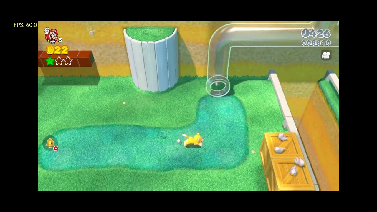 Super Mario 3D World on Snapdragon 7+ Gen 2 Yuzu android main build