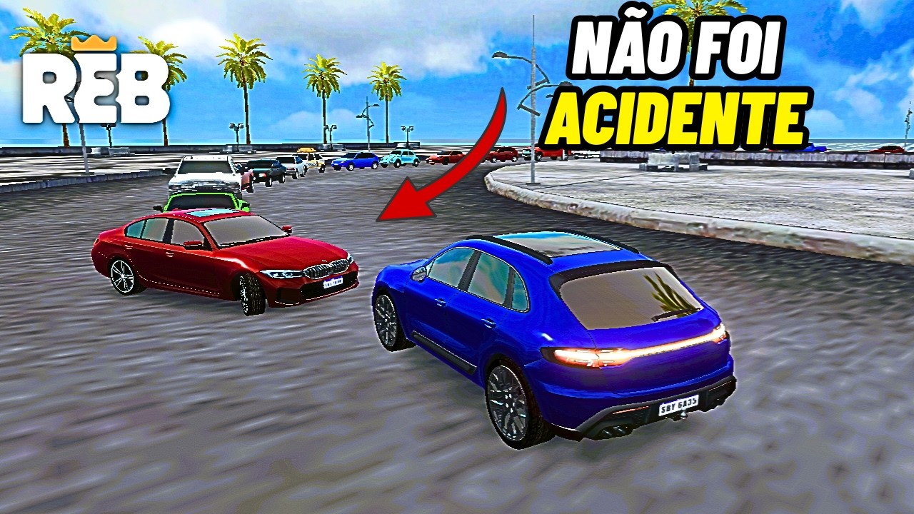 Não foi acidente! Foi tudo planejado para tirar o carro dele no rebaixados elite Brasil