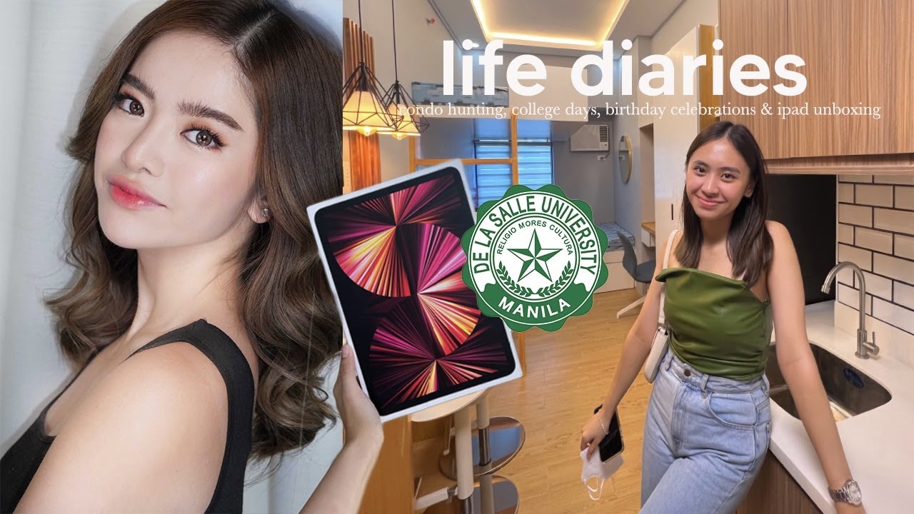 LIFE DIARIES: Condo Hunting, College Days, Birthday Celeb & Ipad Unboxing 🏫📚🤳🏻⎜Tin Aguilar