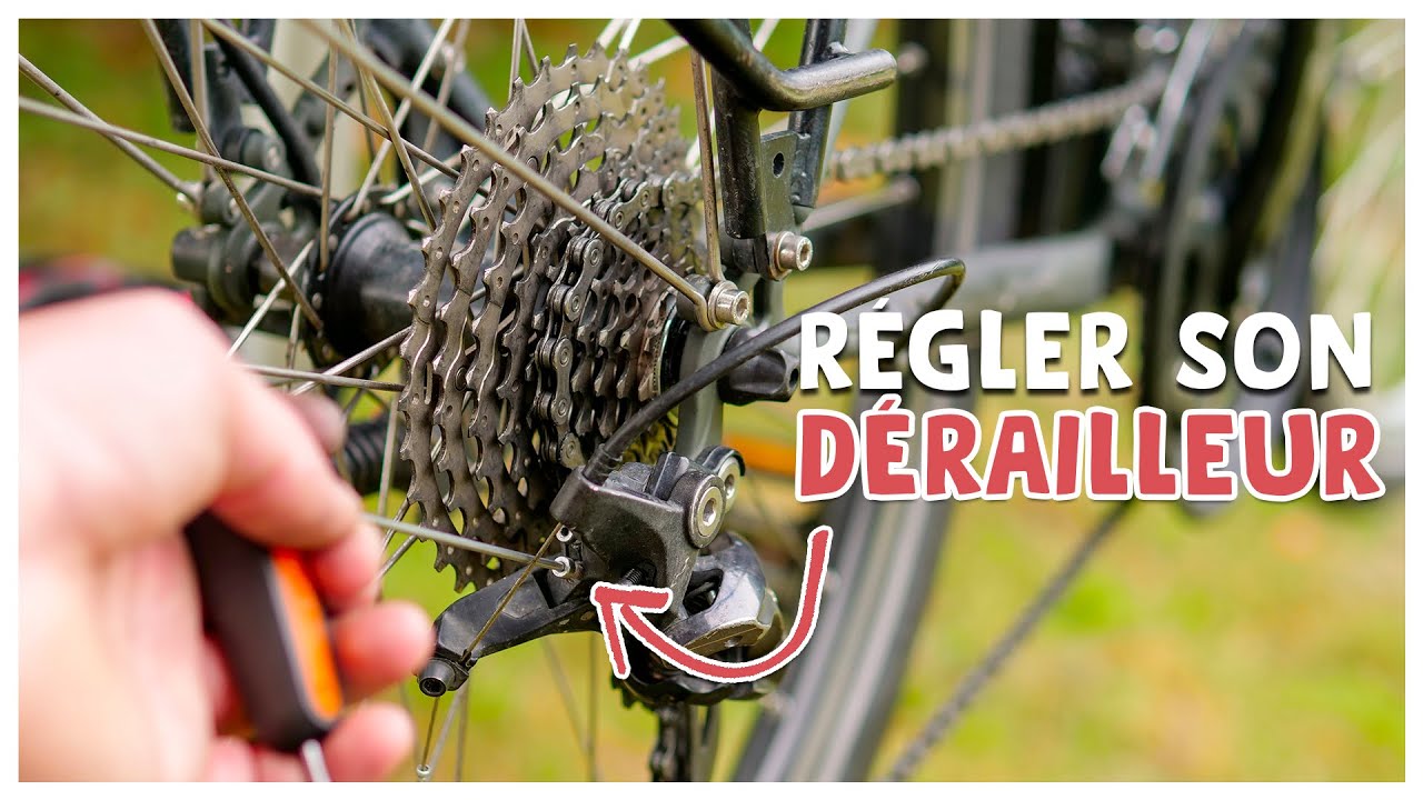Régler FACILEMENT son DÉRAILLEUR VÉLO comme un PRO
