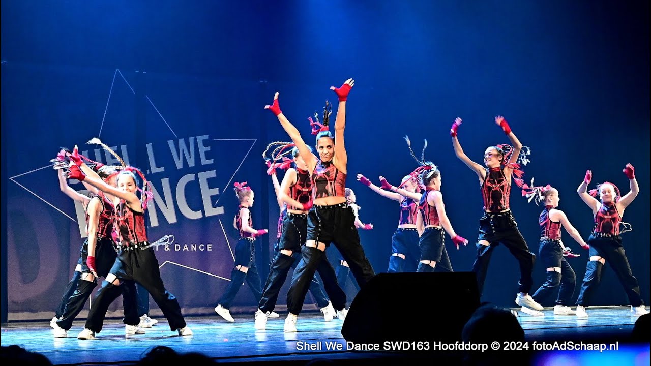 Shell We Dance 2024 - editie SWD163 Hoofddorp - Recreatie - street-hiphop show deel 1 categorie 2