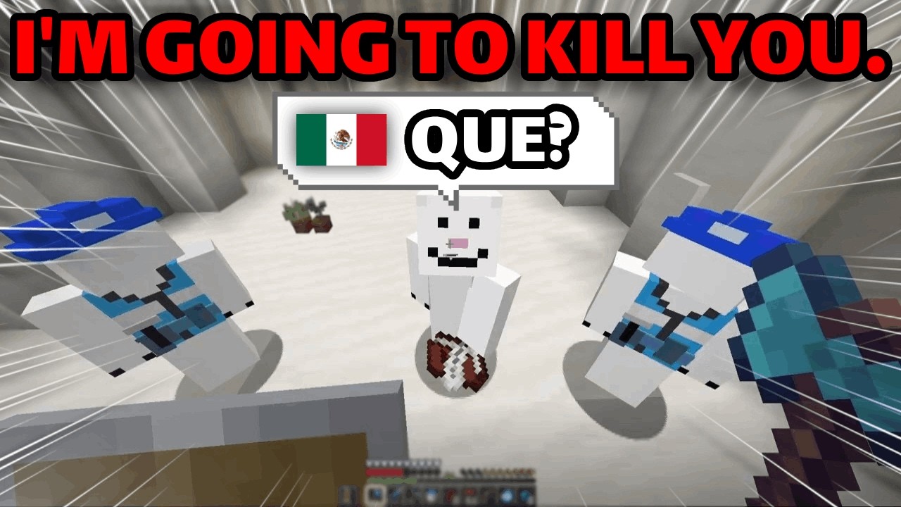 Taking Over The World's First MULTILINGUAL Minecraft Server