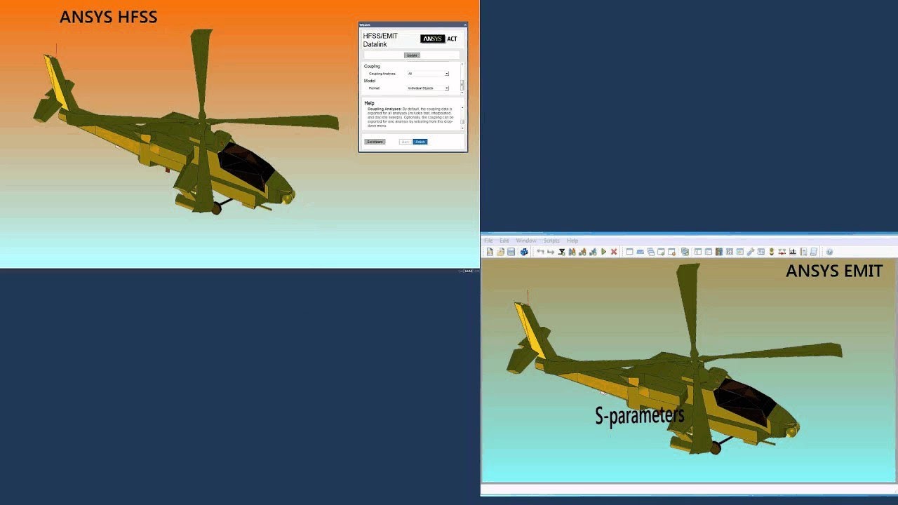 Solve RF Cosite Interference Issues with ANSYS HFSS and EMIT