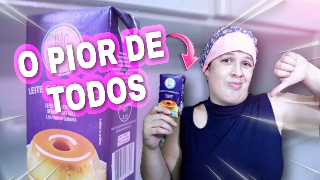 TESTEI O LEITE CONDENSADO BÃO DE MINAS (RESULTADO TERRÍVEL)