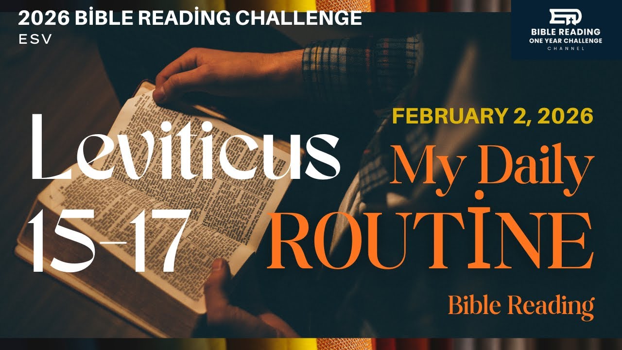 02/02/26ㅣLeviticus 15-17ㅣ2026 Bible Reading Challengeㅣ
