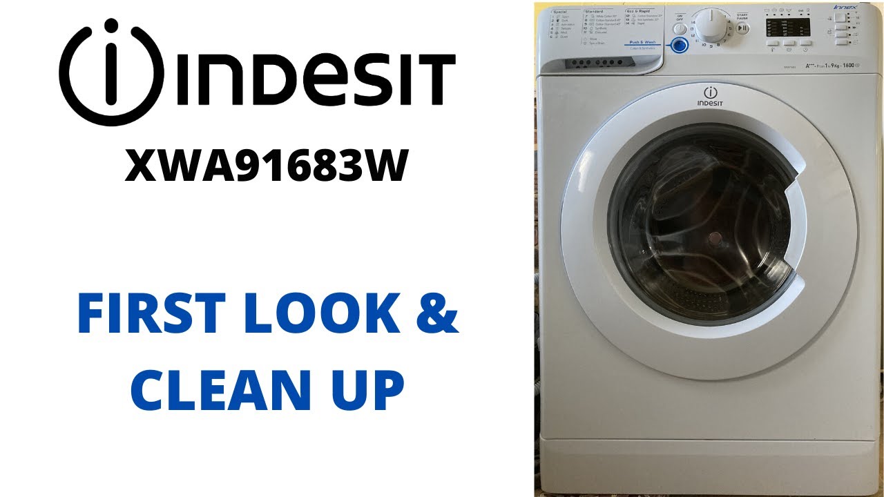 Indesit Innex XWA91683W Washing Machine - First Look & Clean Up