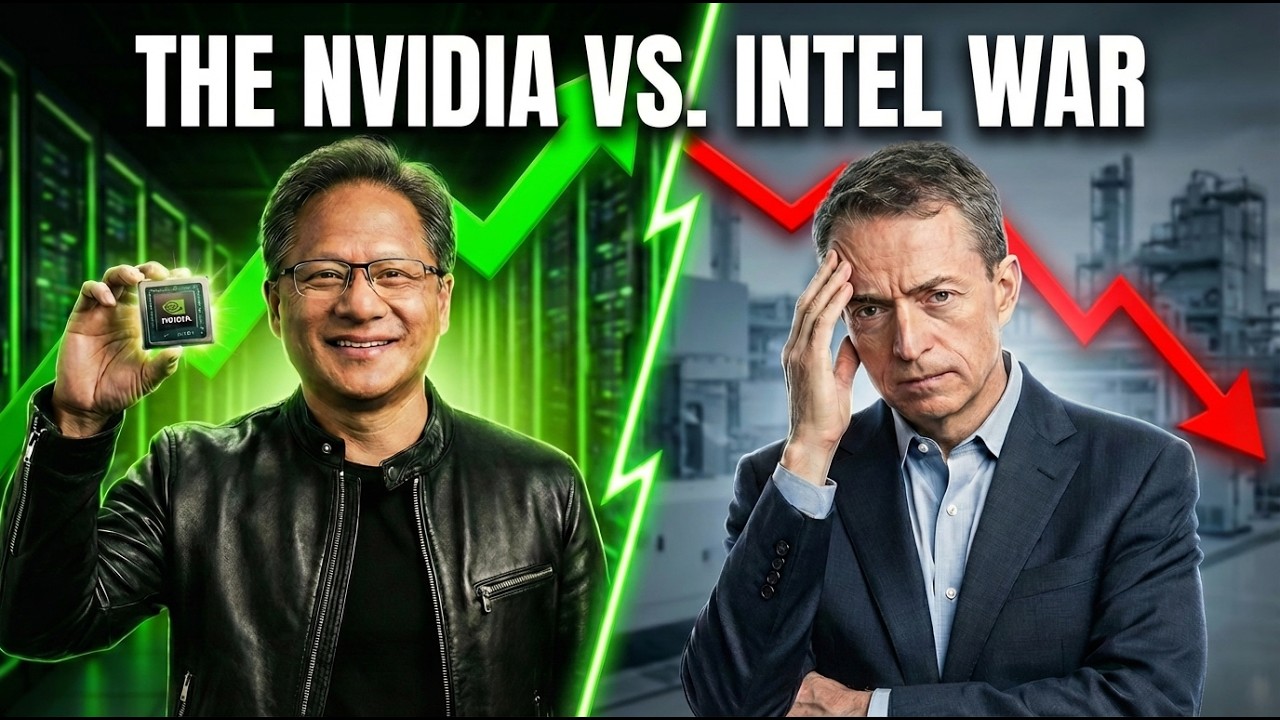 The Nvidia vs. Intel War - How Nvidia became a trillion-dollar giant while Intel struggled.
