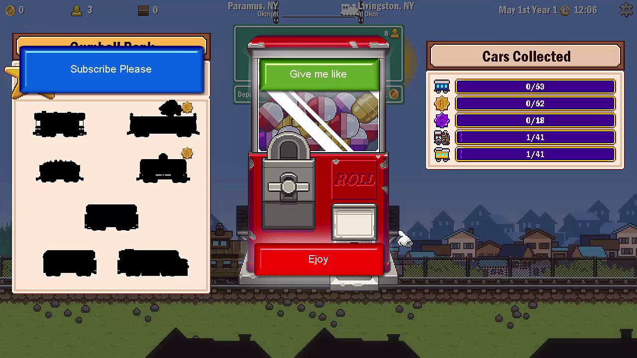 Tiny Rails Gameplay (Pc game).