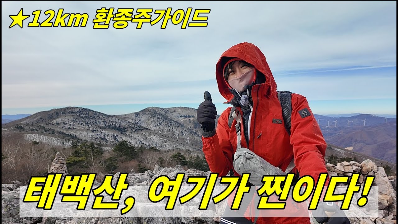 🎅메리크리스마스 태백산 정상만 찍고 내려가면 손해입니다 (환종주 가이드)