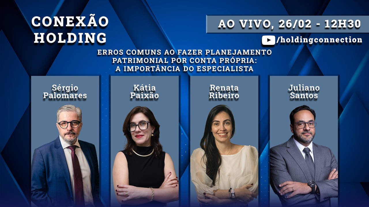 Conexão Holding Ep. 79 - Erros comuns ao fazer planejamento patrimonial por conta própria