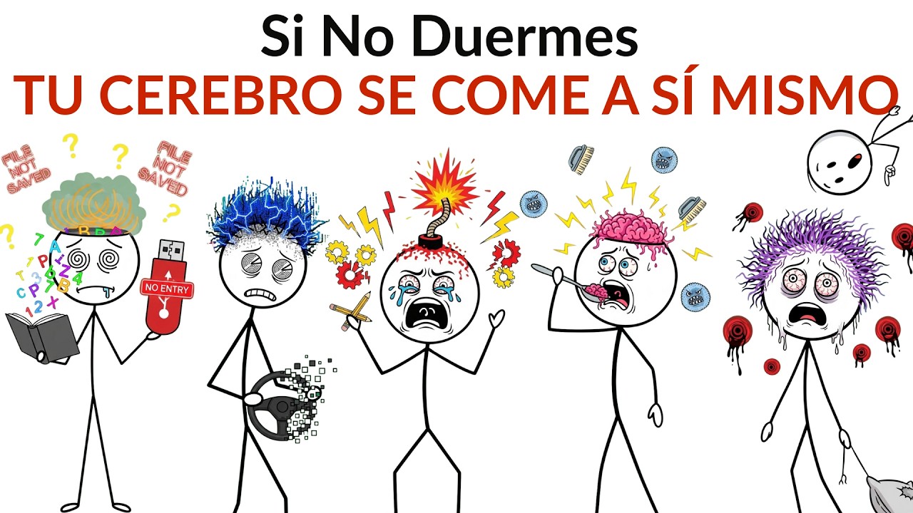 Si no duermes, tu cerebro empieza a comerse a sí mismo
