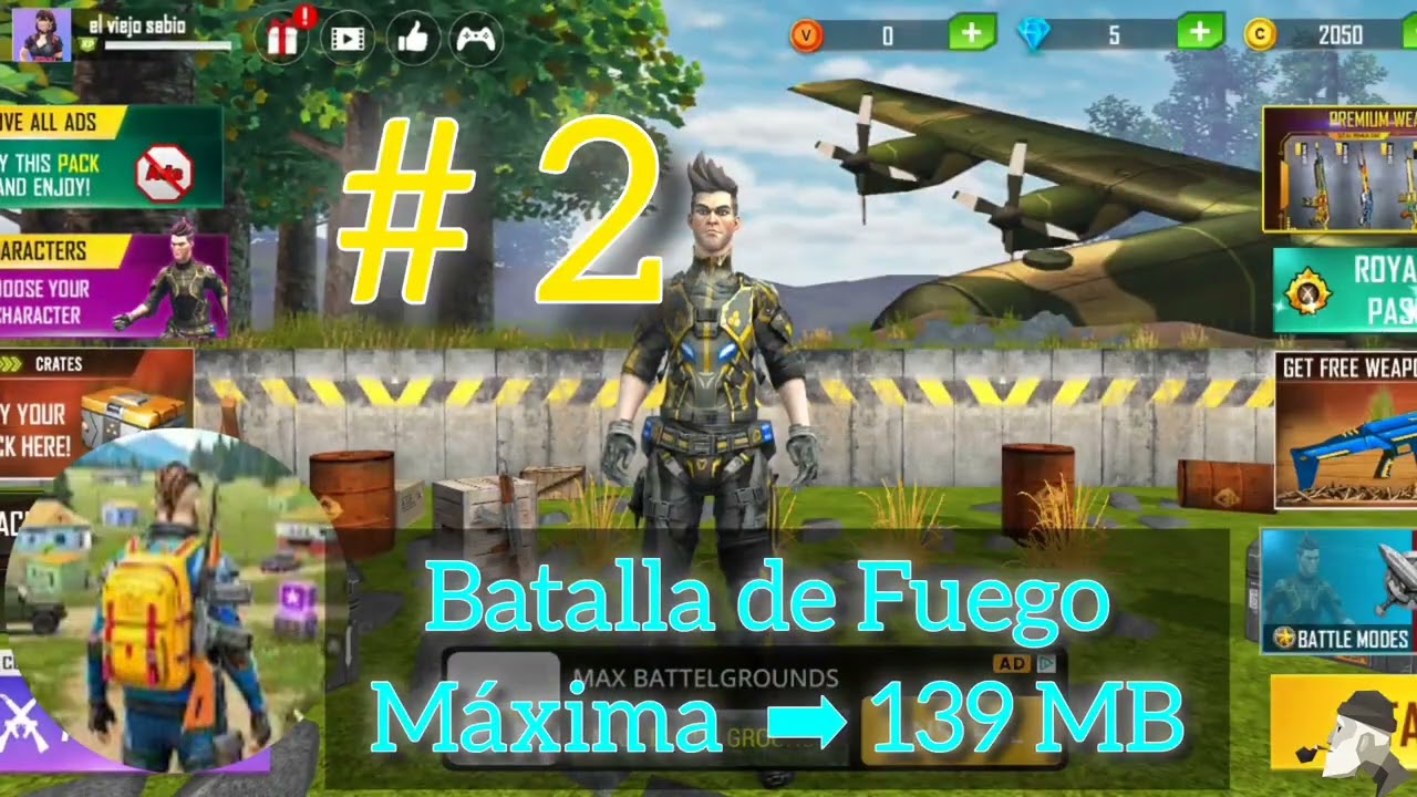 Best game offline Battle royale 😱💥🔥