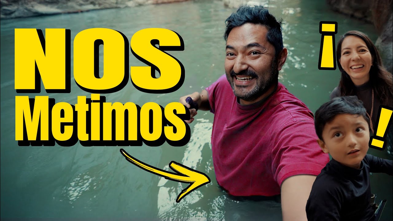DESCALZOS y sin equipo  entramos a un río HELADO || ZION NP!!! || Cap 23 🇺🇸