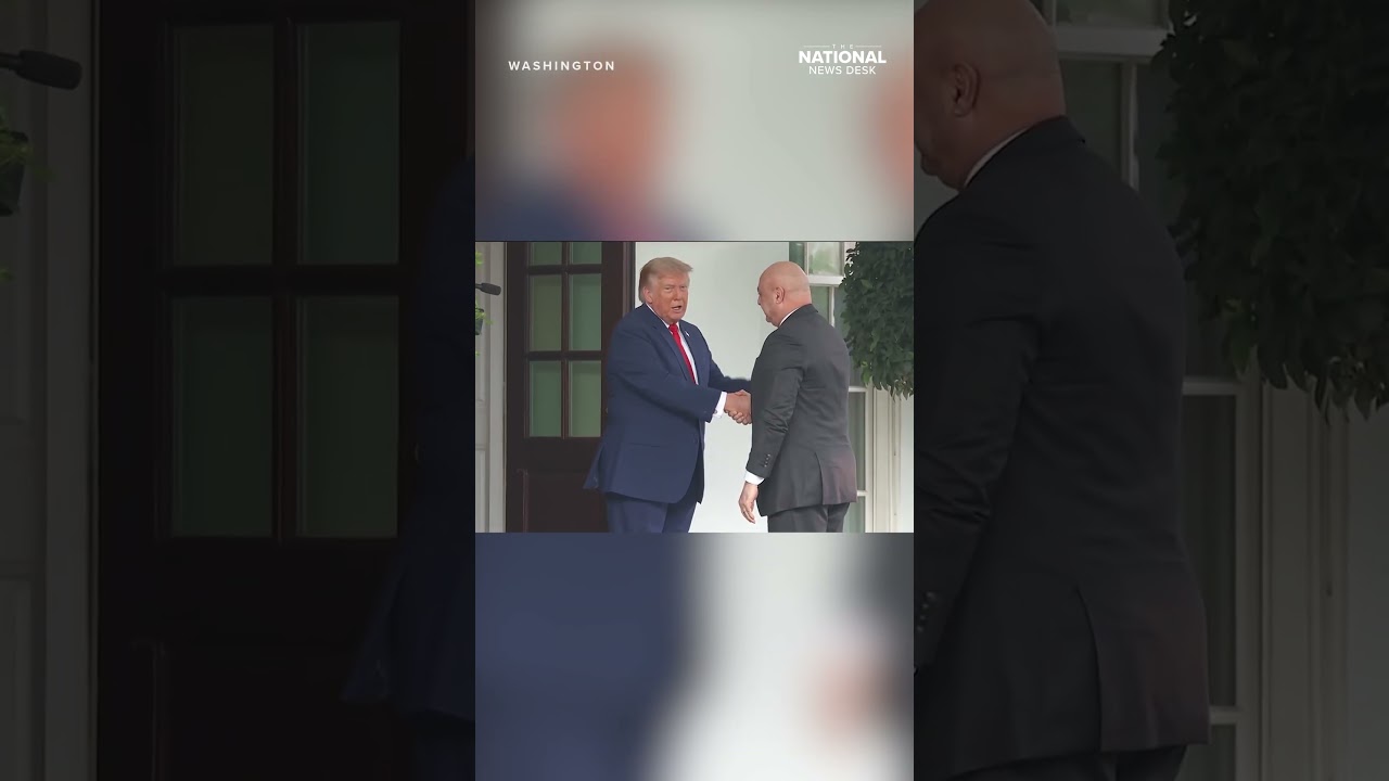 Trump greets Lebanon's President Aoun at White House: 'HIGHLY RESPECTED'