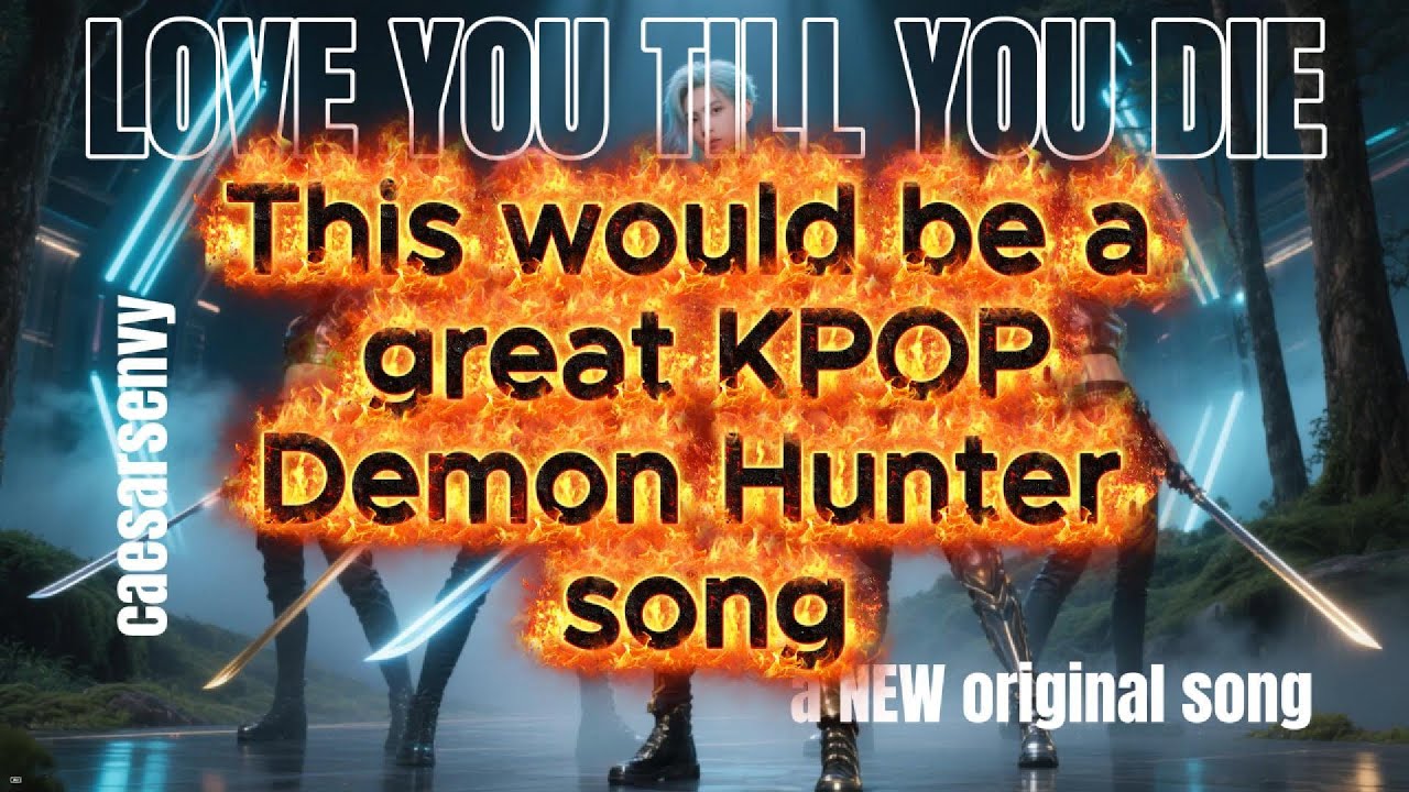 LOVE YOU TILL YOU DIE | Inspired by  KPOP DEMON HUNTER songs |  caesarsenvy | High Energy KPOP EDM