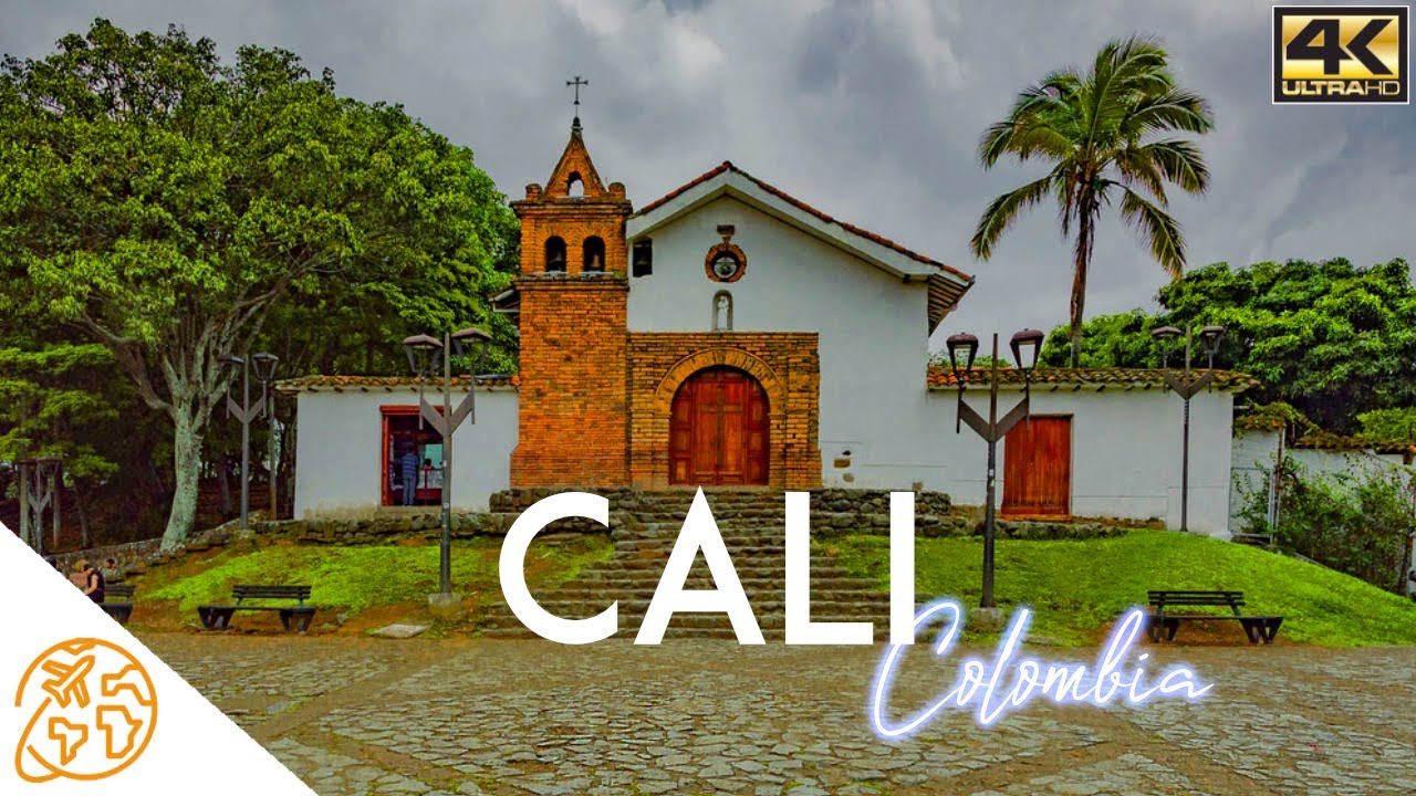 Cali Colombia 4k walking tour Granada San Antonio
